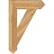 Ekena Millwork Traditional Arts & Crafts Rough Sawn Bracket, Western Red Cedar, 6"W x 26"D x 38"H BKT06X26X38TRA03RWR - alternate 2